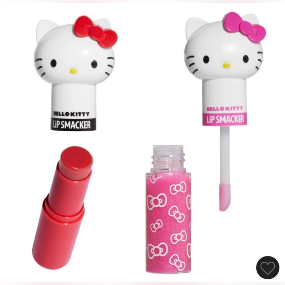 Hello Kitty Sanrio Lip Makeup Smacker Lippy Pal 2 Pack Set 
Brand new